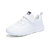 Generisch Turnschuhe Jungen Mädchen Sportschuhe Laufschuhe Hallenschuhe Klettverschluss Sneakers Kids Hallenschuhe Basketballschuhe Walkingschuhe Trail Running Minimalist Walking Schuhes