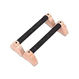 Schiebestangen für Männer | Push-Up-Handles Parallettes - Trainingsgeräte mit ergonomischen Holzgriffen für Calisthenics, Fitnesstraining