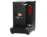 Aroma Lite Nero Espressopadmaschine ESE 44 (Schwarz und Rot)