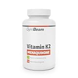 GymBeam Vitamin K2 (Menaquinon) in Kapselform – Unterstützt Blutgerinnung & Knochengesundheit, geeignet für Vegetarier und Veganer, mit Menaquinon, der biologisch aktivsten Form von Vitamin K, 90 caps