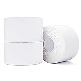 3 Rollen Sporttape, 3,8cmx10m Weiß Tape Sport Tapeverband Fingertape,Hypoallergenes Tapes Medizinische Klebebänder für Fußball Volleyball Klettern Bjj