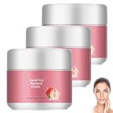 Hairerase Enthaarungscreme Gesicht, Gesichtshaarentferner für Frauen, Oberlippenhaarentfernung, Schmerzfreie und Wirksame Enthaarungscreme, Hairerase Facial Hair Removal Cream für alle Hauttypen (3)