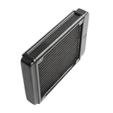 Limtula SRL120F10 Wasserkühlung Computer Kühler 18 Rohr Aluminium Wärmetauscher Flüssigkühler Kühlkörper Für CPU PC Wasserstrahler