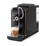 Tchibo Kaffeevollautomat Esperto2 Milk mit One-Touch Milchfunktion und 2-Tassen-Funktion für Espresso, Caffè Crema, Capuccino und Milchschaum, Granite Black