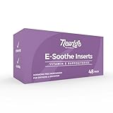 NewLife Naturals Vitamin-E-Zäpfchen für Frauen 38IU – natürliche vaginale Feuchtigkeitscreme – Feminine Pflege bei Trockenheit, Irritationen, Wechseljahren, Postpartum, hormonellen Veränderungen
