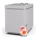 Klarstein IceCraft Eiswürfelmaschine – 12 kg/24 h, Eiswürfel in 6 Minuten, 2 Größen, Automatische Reinigung, Eiswürfelbereiter für Küche & Bar, 150 W, Eiswürfelspender, Weiß