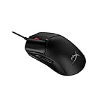 HyperX Pulsefire Haste 2, Kabelgebundene Gaming-Maus, 53 g, 26K Sensor, 26.000 DPI, 8000 Hz Abfragerate, 6 Programmierbare Tasten, RGB-Beleuchtung, PC/Xbox/PS-kompatibel, Schwarz