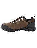 Jack Wolfskin Herren Refugio Texapore Low M Walking-Schuhe, Brown / Phantom, 44 EU