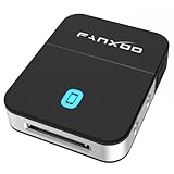 Fanxoo DockPro 30 pin Bluetooth Adapter 5.3 Audio kompatibel für 30 poliger to Lightning iPod iPhone Docking Station Receiver(Black)