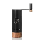 AdHoc MP53 PowerMill – Manuelle Pfeffer- & Salzmühle mit Getriebe | Hochleistungs-XL-Keramikmahlwerk, 12-stufig verstellbar von fein bis grob | Edelstahl & Akazienholz, langlebige Premium Gewürzmühle