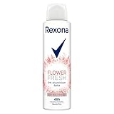 Rexona Deo Spray Flower Fresh Deo ohne Aluminium mit 48-Stunden-Schutz gegen Körpergeruch 150 ml 1 Stück