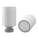 Fortschrittliches programmierbares Thermostat für Heizkörper, unterstützt Sprachsteuerung durch (A)