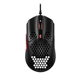 HyperX Pulsefire Haste Gaming-Maus – Ultraleicht, 59g, Wabenschale, Hex-Design, Hyperflex-Kabel, bis zu 16.000 DPI, 6 programmierbare Tasten Weiß/Rosa Einheitsgröße