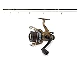 Karpfencombo Sea Hawk Carp 12ft / 3,60m / bis 170g + Vigor Hide Free Spool 60 Freilaufrolle incl. Schnur