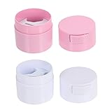 NIYANGLE 2 Stück Wimpernkleber Vorratsbehälter Wimpernkleber Vorratsglas Für Verlängerungen Kiss Lash Glue Wimpernkleber Für Make Up Wimpern Vorratsgläser Wimpernkleber