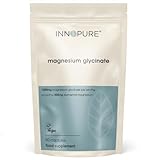 INNOPURE Magnesium Glycinat 90 Kapseln – 1000mg mit 200mg reinem, elementarem Magnesium Bisglycinat Pulver pro Portion – Bioverfügbares Magnesiumpräparat