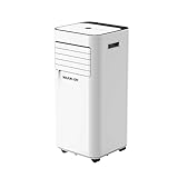 WARMON Mobile Klimaanlage AC20N weiß 7000 BTU / 2 kW (Max. Raumgröße: 25 m²) 3-in-1 Klimagerät mit Fernbedinging: Entfeuchtung, Luftzirkulation, Heizfunktion, Timer, ≤65dB(A)