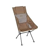 Helinox Sunset Chair | Mit seinem erweiterten Design ist Dieser Stuhl möglicherweise die ultimative Kombination aus Verstaubarkeit, Komfort und Unterstützung (Coyote Tan + Pockets)