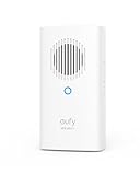 eufy Security Video Doorbell Add-on Chime, Funkgong für Innen, Erfordert eufy Security Video Doorbell E340, ohne Verzögerungen, einstellbare Lautstärke, 8 Attraktive Melodien, Gebührenfreie Nutzung