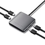 SATECHI USB-C-Hub mit 4 Anschlüssen, 100W Type C PD und 10...