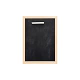 weSTOCK WE-STOCK Schwarze Tafel aus Holz 20 x 30 cm mit Kreide