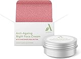 Amazon Aware Anti-Aging Nachtcreme mit Hyaluronsäure, Bio Lavendel und Sheabutter, 50ml