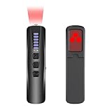 ZHENHAN Versteckte Kamera Detektor, Spy Kamera Finder für Hidden Camera, Abhörwanzen Detektor (RF/IR/Magnet) für Hotel, Büro, Umkleidekabine – Tragbar & Präzise
