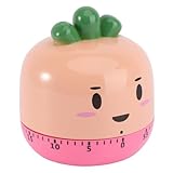 ELAYARD Mechanischer Küchentimer Niedlich Cartoon Countdown Timer ohne Batterie Klarer Alarm für Kochen Backen Haushalt Zeitmanagement