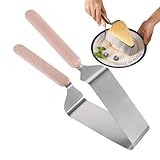 Dreieckiger Kuchenteiler-Ausstecher - Edelstahl Kuchenschneider, Kuchenklemmschneider | Schneideffizienz Rostfreies Backen-Kuchenschneidegerät, Kuchenteilerschneider, Tortenschneider-Werkzeug