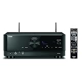 Yamaha Receiver RX-V4A – Netzwerk-Receiver mit MusicCast Surround-Sound, Gaming spezifischen Funktionen und Voice Control Systemen – Allround-Talent mit 5.2 Kanälen,schwarz