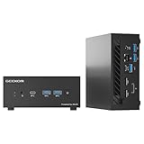 GEEKOM Mini PC AS5, ASUS AMD Ryzen9 5900HX (bis zu 4.6GHz), 32GB DDR4 1TB PCIe3.0 SSD Mini Computer Windows 11 Pro Desktop PC Support 4K@60Hz/8K UHD/Wi-Fi 6E/Bluetooth 5.2/2.5Gbps LAN