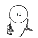 ENGWE MTB Fahrrad-Scheibenbremsen-Set, Aluminiumlegierung, hydraulische Scheibenbremse für Mountainbike, Rennrad (Links hinten, Hinten 1400 mm)