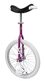 QU-AX Vertriebs-GmbH U-AX Unisex – Erwachsene Onlyone Einrad, Fuchsia/Weiß, One Size