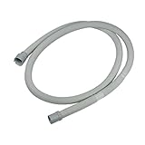 Beko 1740160300 ORIGINAL Ablaufschlauch Abflusschlauch 2m Spülmaschine passend wie Indesit Ariston Hotpoint Scholtès C00313336 Bauknecht Whirlpool IKEA Ignis Philips 481253029419 Fagor Brandt 32X2331