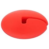 Lurrose Topfclip aus Silikon für Thermometer und Temperaturfühler Hitzebeständige Klemme zur Sicheren Befestigung Beim Kochen und Süßwarenherstellung