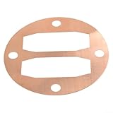 Kolben-Luftkompressor-Zylinder-Ventilplatte, Loch zu Loch, 42 mm Luftpumpen-Armatur