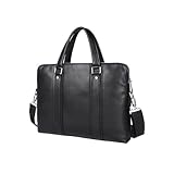 UZOURI Handtaschen Umhängetaschen Business-Laptoptaschen Echtleder-Tragetaschen Aktentaschen aus Rindsleder Reisetaschen Tragetaschen