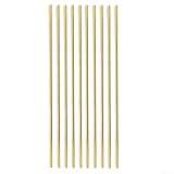 Leicht zu handhabende Messing-Werkzeuge für Reparaturarbeiten bei niedrigen Temperaturen (50 x 1,6 mm), 10 Stück