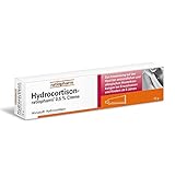 Hydrocortison-ratiopharm® 0,5% Creme bei allergischen und entzündlichen Hautirritationen, Juckreiz, Sonnenbrand und Insektenstichen. 15 g Creme