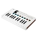 Arturia - MiniLab 3 - Universal-MIDI-Controller für Musikproduktion, mit All-in-One-Softwarepaket - 25 Tasten, 8 Multicolor-Pads, white