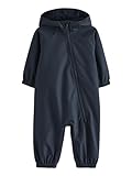 NEXT Wasserdichter Matschanzug Kleidung Set Mädchen mit Fleecefutter Marineblau 2-3 Jahre