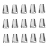 Lurrose 1 Satz Elastische Kordelschnalle Haken Ende Handhaben Kabel Klopfen Glocke Federschnurschloss Potentiometerknopf Aus Spanngurt Sperren Geschirre Kordelstopper Zinklegierung Silver