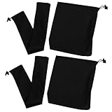 HOODANCOS Oxford Windschutzscheiben wischer Seitenspiegel schutzset Schneeschutz Frostschutz Passend Installieren Wetterfeste Autospiegel Scheibenabdeckung Schwarz Winterzubehör