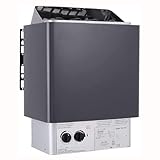 Elektrischer Saunaofen, 220 V, 9 kW, Dampfbadofen mit interner Steuerung, 3-Stunden-Timer und einstellbarer Temperatur für Zuhause, Hotel, Spa