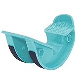 SDFF Fußwippe Wadendehner, Fußdehner, für Entzündungen der Achillessehne, Plantarfasziitis, Entlastet Fuß und Schienbein, effektive Dehnung der Waden und Achillessehnen (Blau)