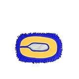 Auto Waschbürste Kit 40.16' Autowaschbürste Mit Teleskopstiel Wohnmobil 2 in 1 Chenille Autowaschmopp Waschhandschuh Reinigungsbürste for LKW Wohnwagen KFZ