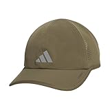 adidas Herren Superlite 3.0 Relaxed Fit Adjustable Performance Hat Baseballkappe, Olive Strata Green/Silver Metallic, EinheitsgröÃŸe