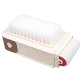 Fluxioxtna Tragbarer Seifenschaumbehälter Mit Rollenbürste Kompakter Spender Für Wäsche Küche Reisen Und Badezimmer Schäumende Seifenbox Mit Rolle