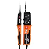 Spannungsprüfer,Durchgangsprüfer,automatischer Bereich 12V~1000V,IP65Multifunktions-Umfassender elektrischer Tester,kann AC/DC Spannung,Phasenfolge,Durchgang,RCD,batterielose Erkennung messen PM8200A1