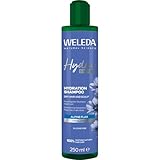 WELEDA Bio Hydra Shine Feuchtigkeits-Shampoo mit Hyaluronsäure & Alpen-Lein - Naturkosmetik Haarpflege Shampoo für trockenes Haar (1x 250ml)
